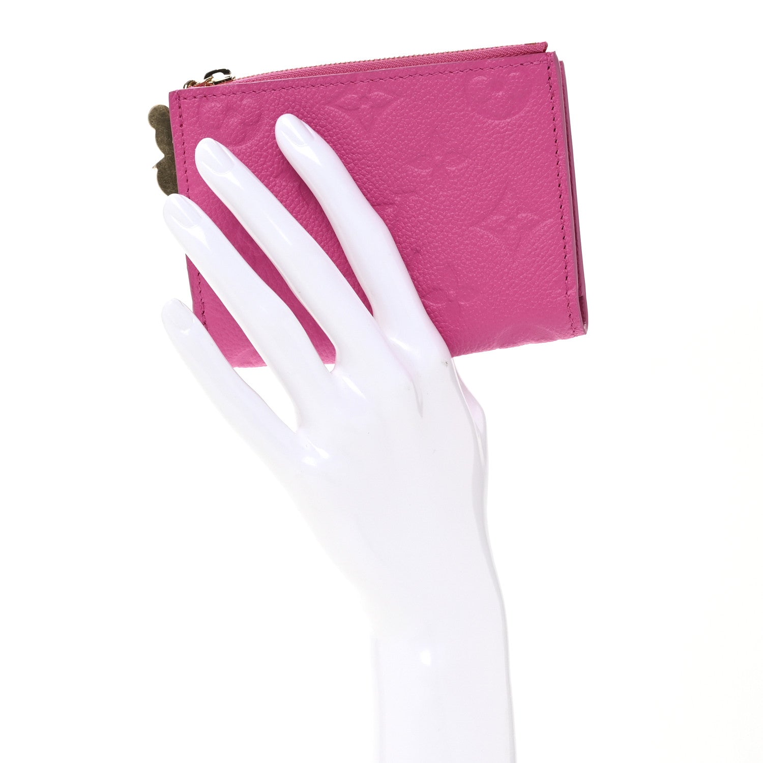 Louis Vuitton LV X TM Empreinte Monogram Lisa Wallet Kawaii Pink 2 of 9