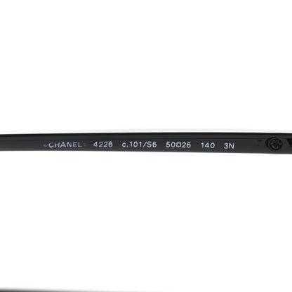 Chanel Round Sunglasses 4226 Black 5 of 9