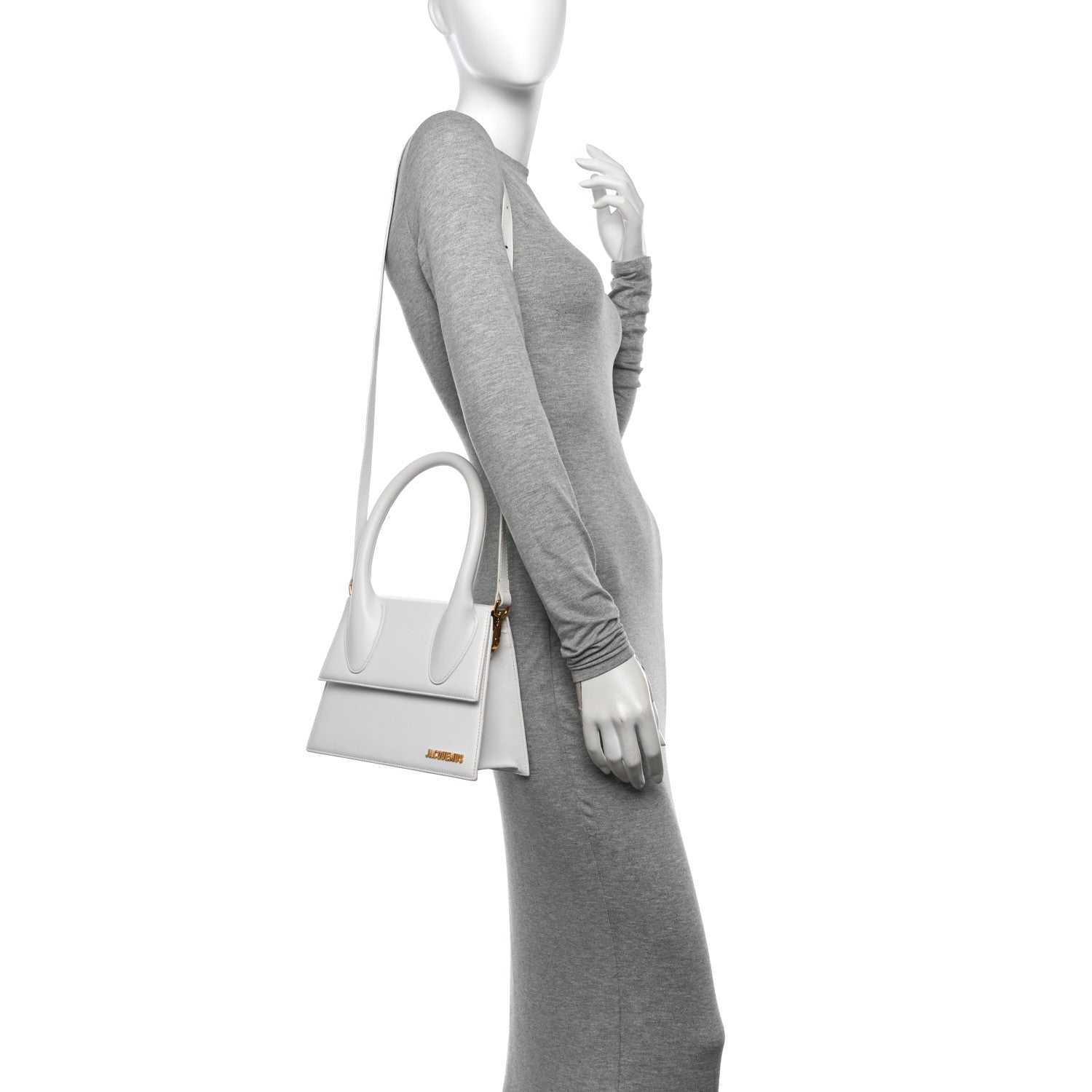 Jacquemus Smooth Calfskin Le Grand Chiquito White 2 of 16