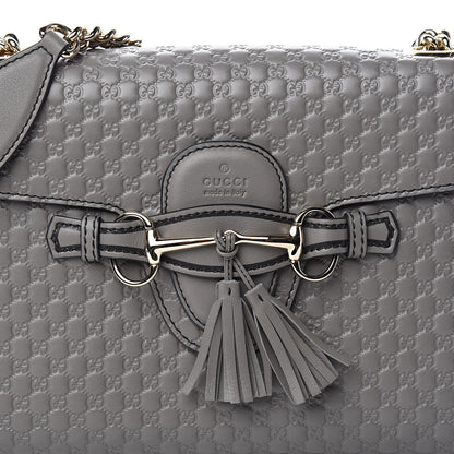 Gucci Soft Microguccissima Medium Emily Chain Shoulder Bag Loess 10 of 10
