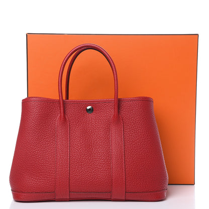 Hermes Negonda Garden Party TPM 30 Rouge Piment 9 of 9
