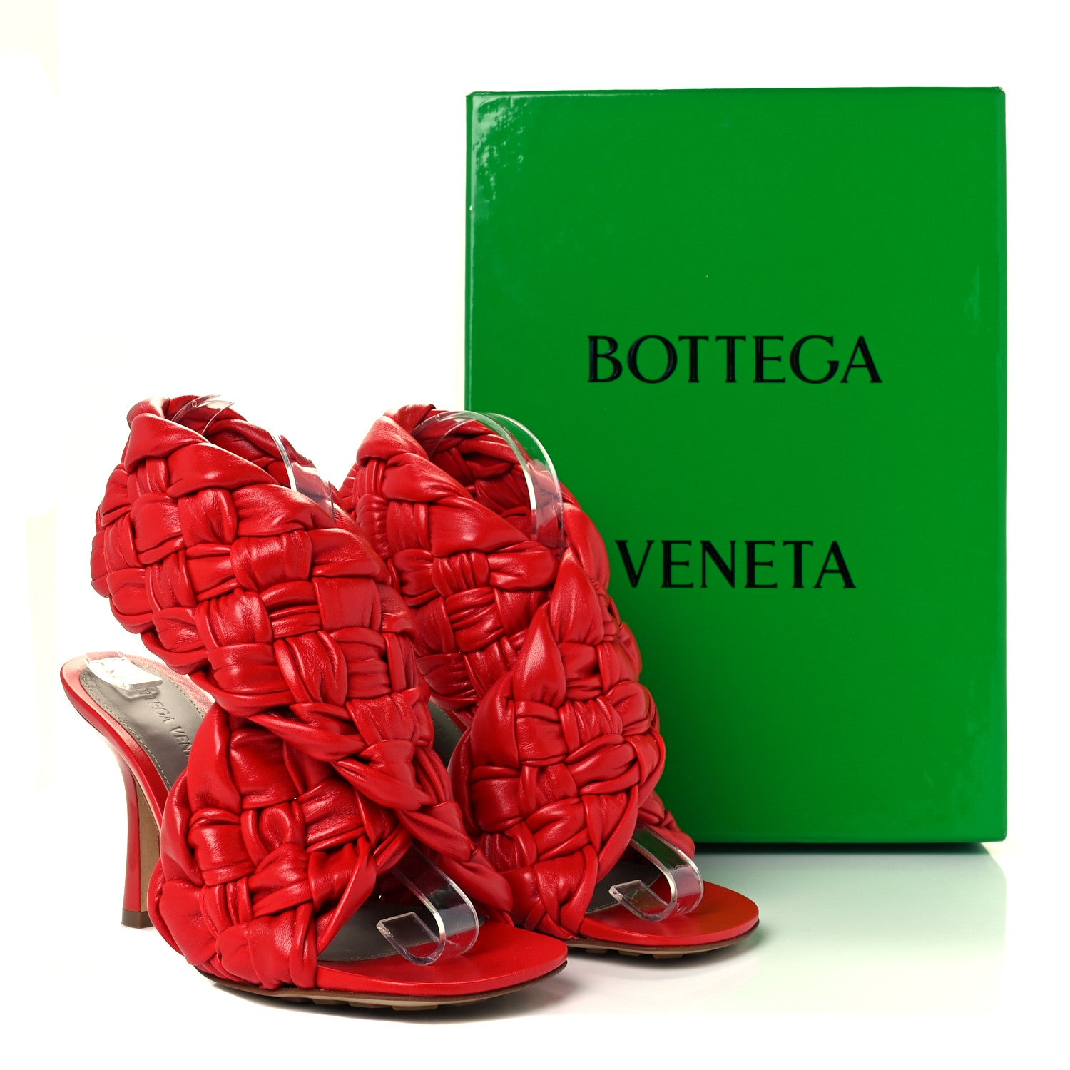 Bottega Veneta Shiny Nappa Intrecciato The Board Sandals 36 Nail Polish 10 of 10