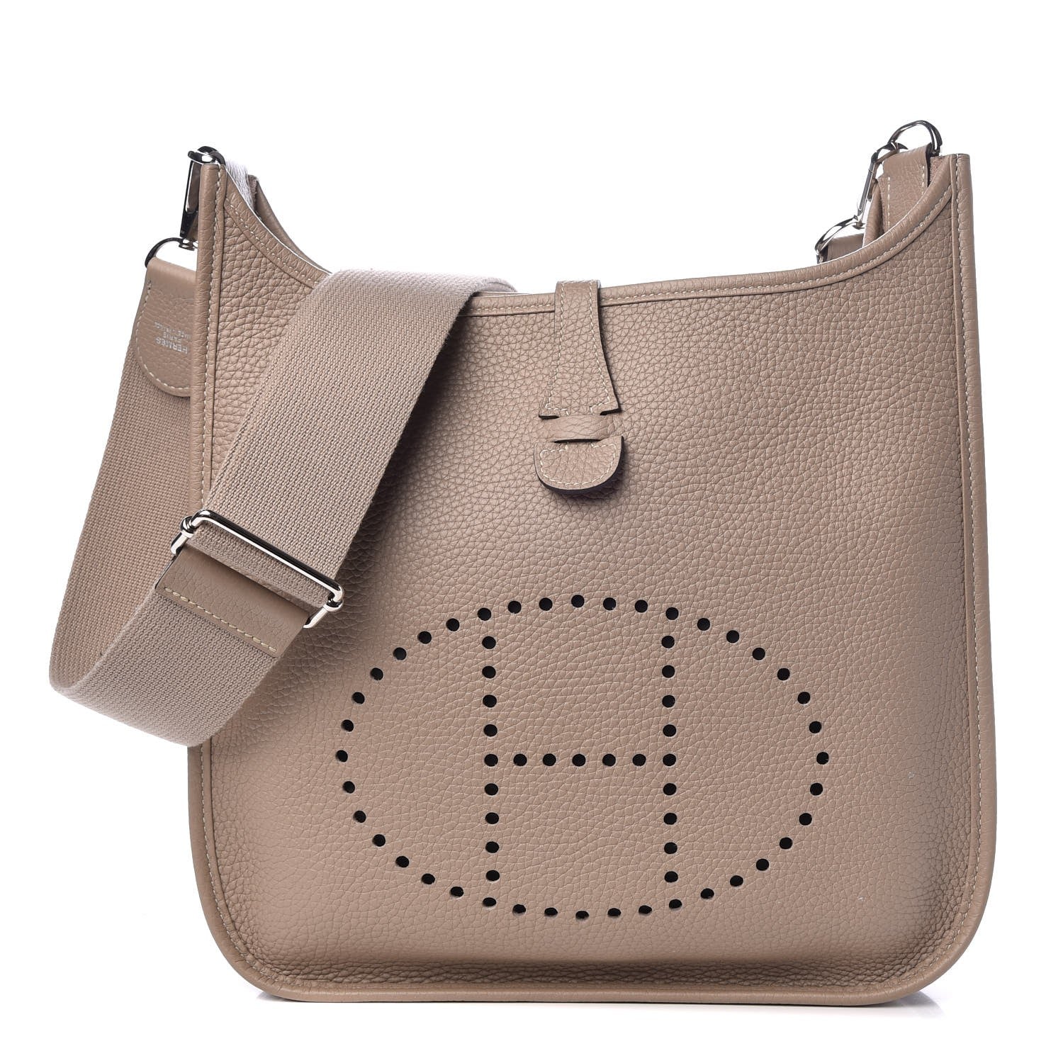 Hermes Taurillon Clemence Evelyne III PM Gris Tourterelle 1 of 10