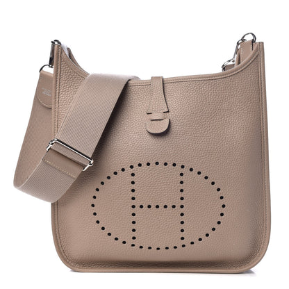 Hermes Taurillon Clemence Evelyne III PM Gris Tourterelle 1 of 10