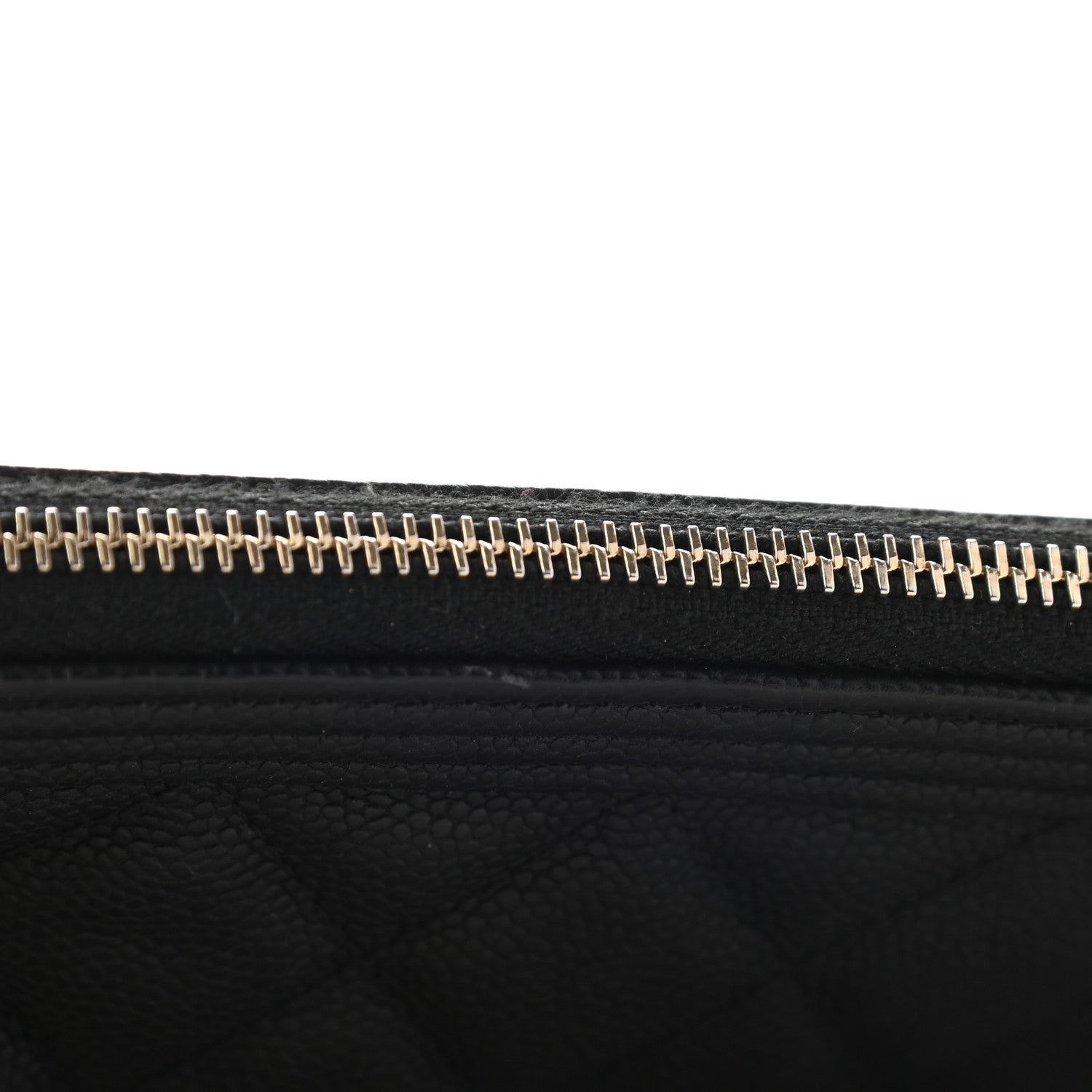 Chanel Caviar Quilted Medium Boy Cosmetic Case Black 8 of 9