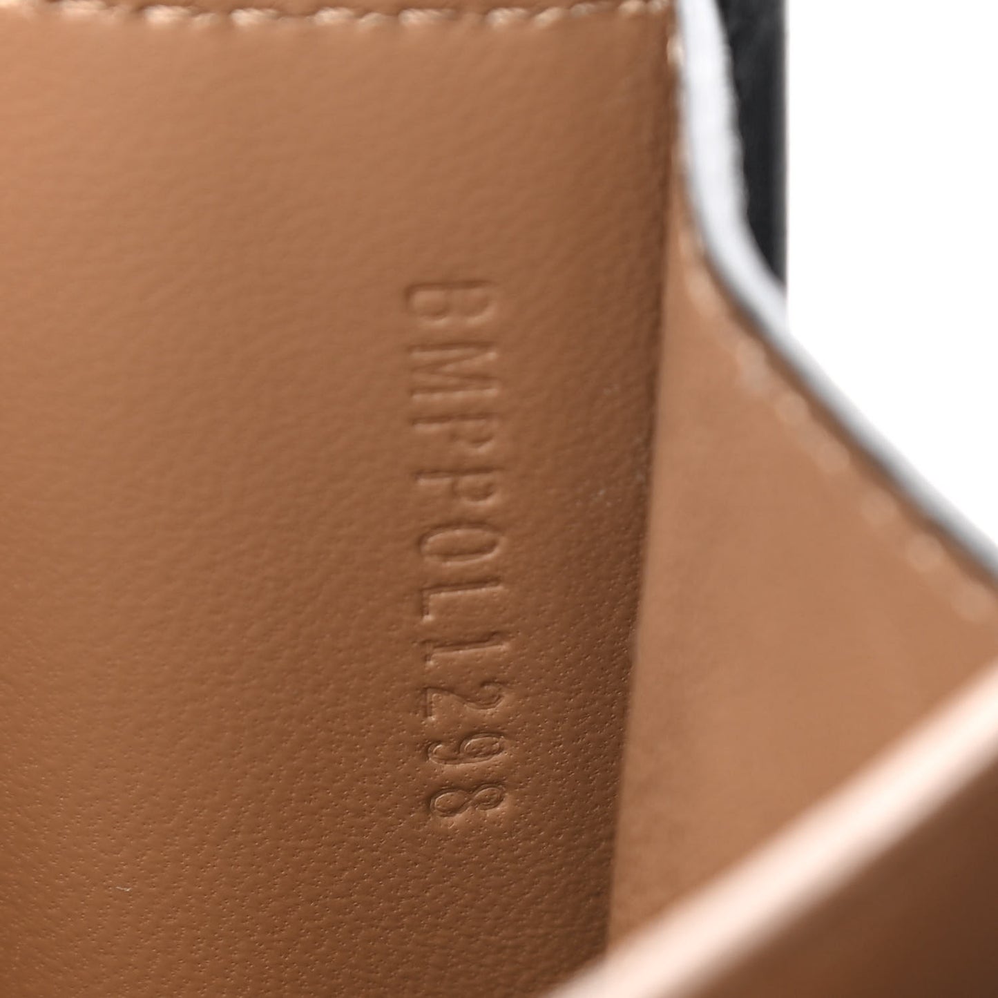 Calfskin Small TB Envelope Clutch Bag Malt Brown