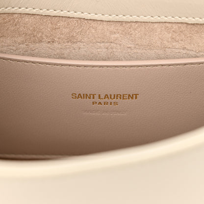 Saint Laurent Smooth Calfskin Le 5 A 7 Mini Hobo Blanc Vintage 6 of 10