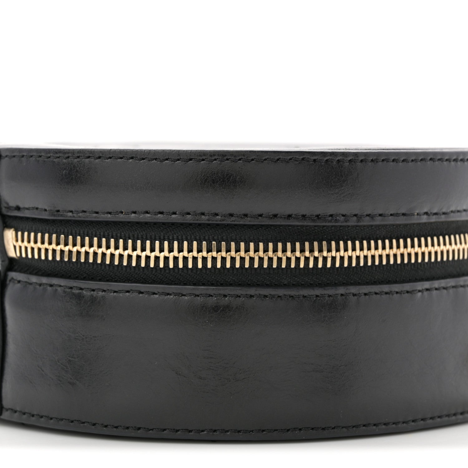 Chanel Glazed Calfskin Round As Earth Evening Bag Black 10 of 10