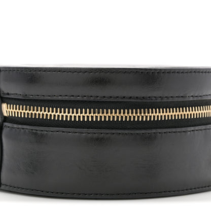 Chanel Glazed Calfskin Round As Earth Evening Bag Black 10 of 10