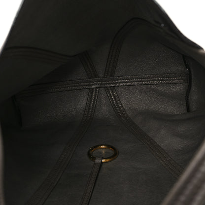 Chloe Grained Calfskin Large Spin Tote Flannel Grey 5 of 10