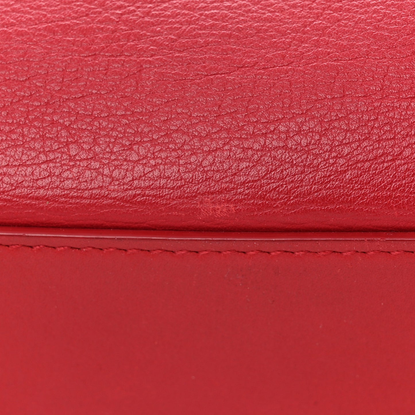 Calfskin Medium Classic Y Cabas Red