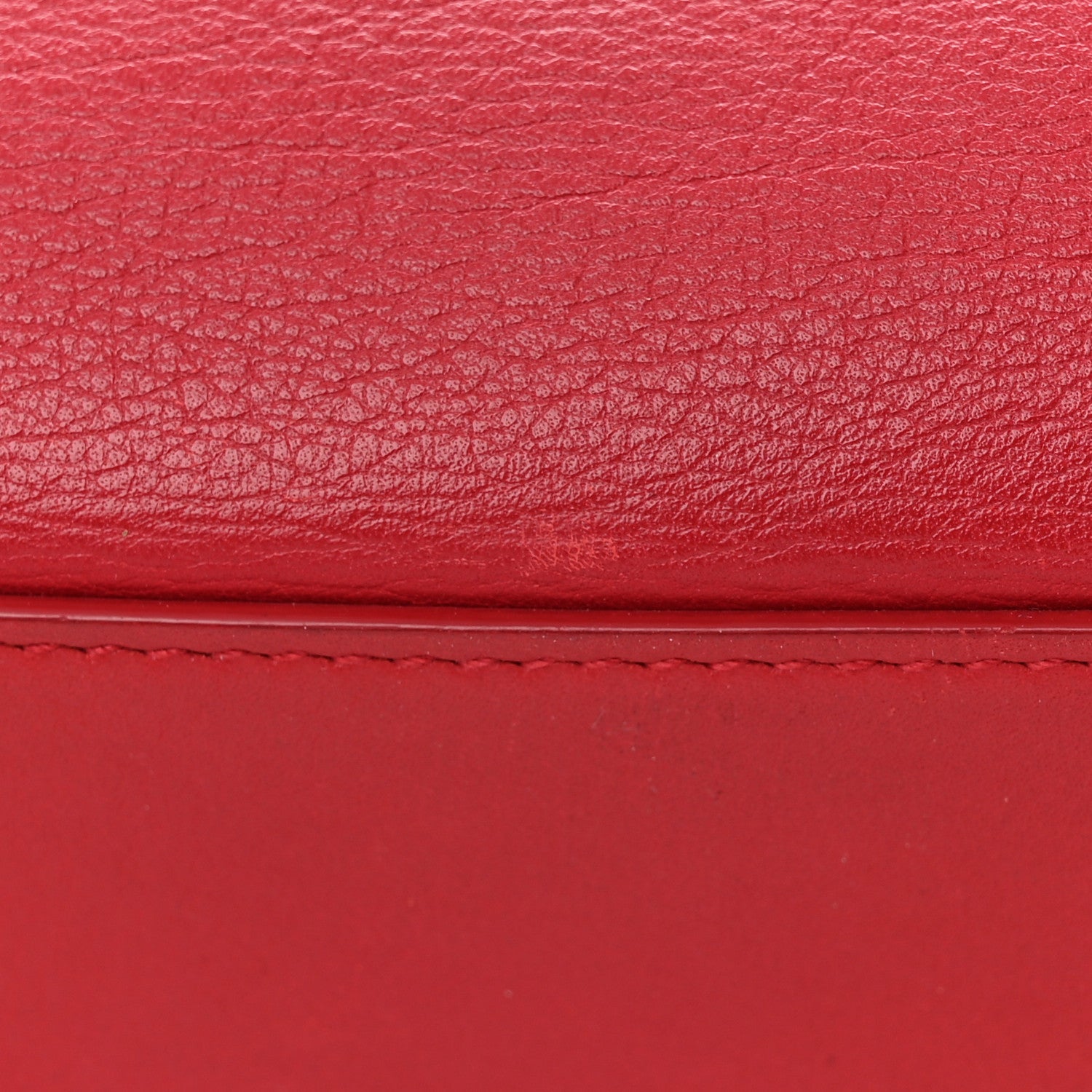 Saint Laurent Calfskin Medium Classic Y Cabas Red 12 of 21