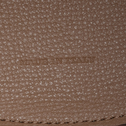 Burberry Calfskin Small Lorne Bucket Crossbody Natural 7 of 12
