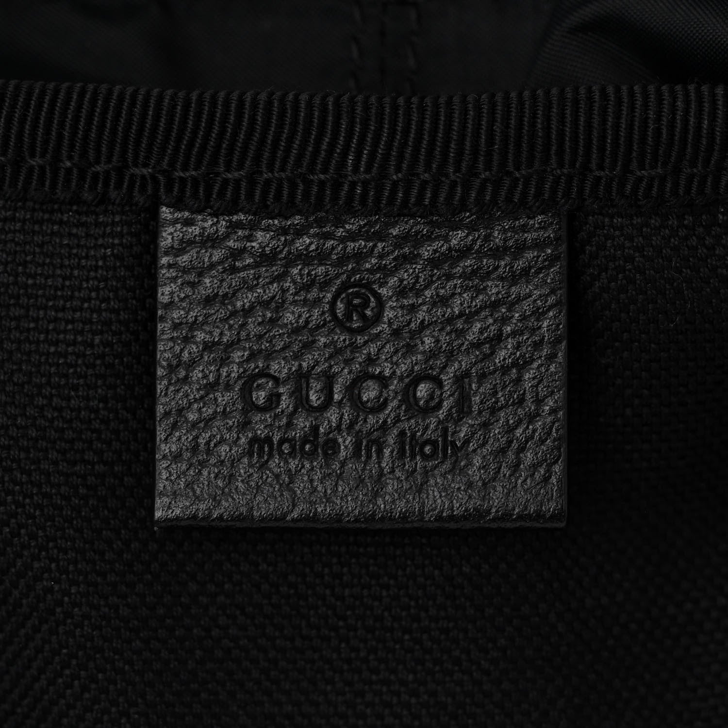 Gucci GG Supreme Monogram Psychedelic Medium Double Buckle Backpack Black Multicolor 6 of 11