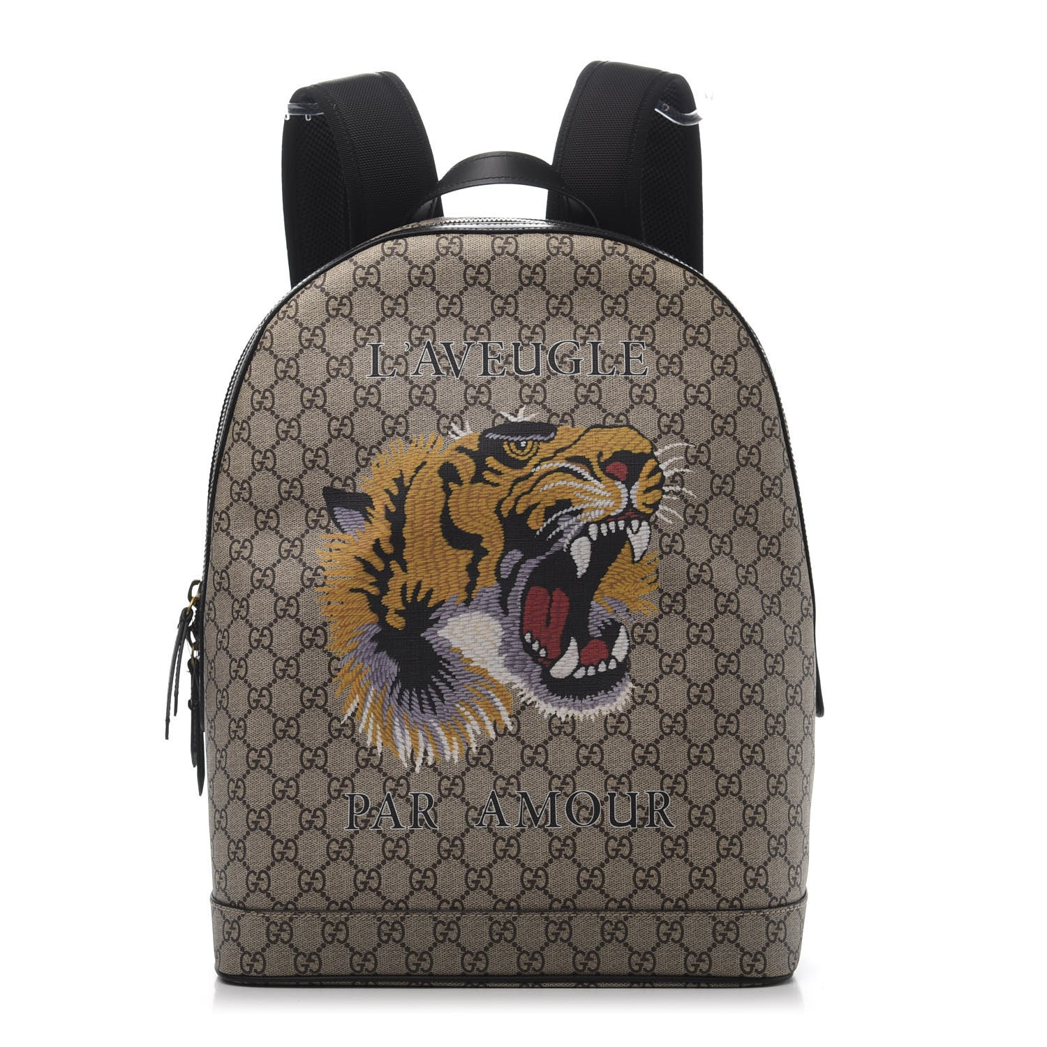 Gucci GG Supreme Monogram L'Aveugle Par Amour Print Dome Backpack 1 of 10