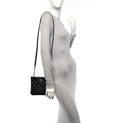 Chanel Lambskin Quilted Crossbody Bag Black 2 of 11