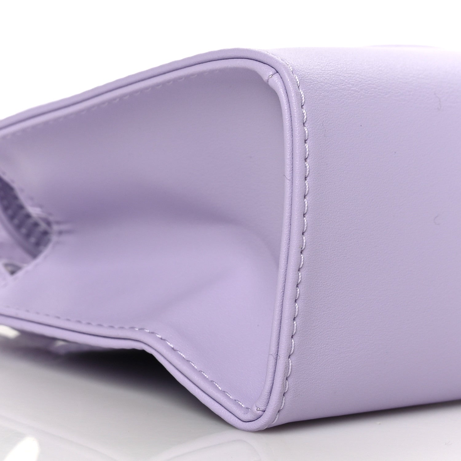 Telfar Vegan Leather Small Shopping Bag Lavender 7 of 8