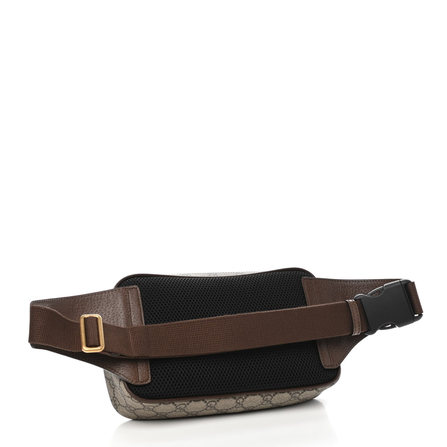 Gucci Soft GG Supreme Monogram Medium Ophidia Belt Bag Dark Brown 3 of 10