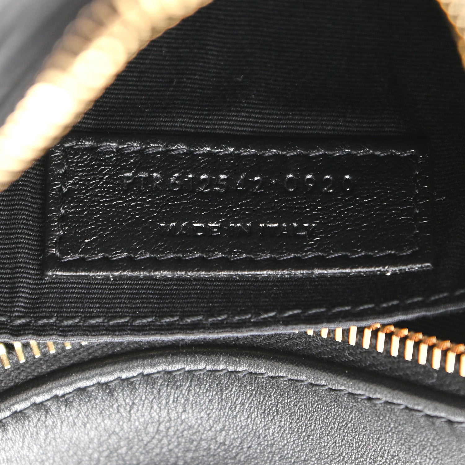 Saint Laurent Raffia Canvas Monogram Lou Camera Bag Black 7 of 10
