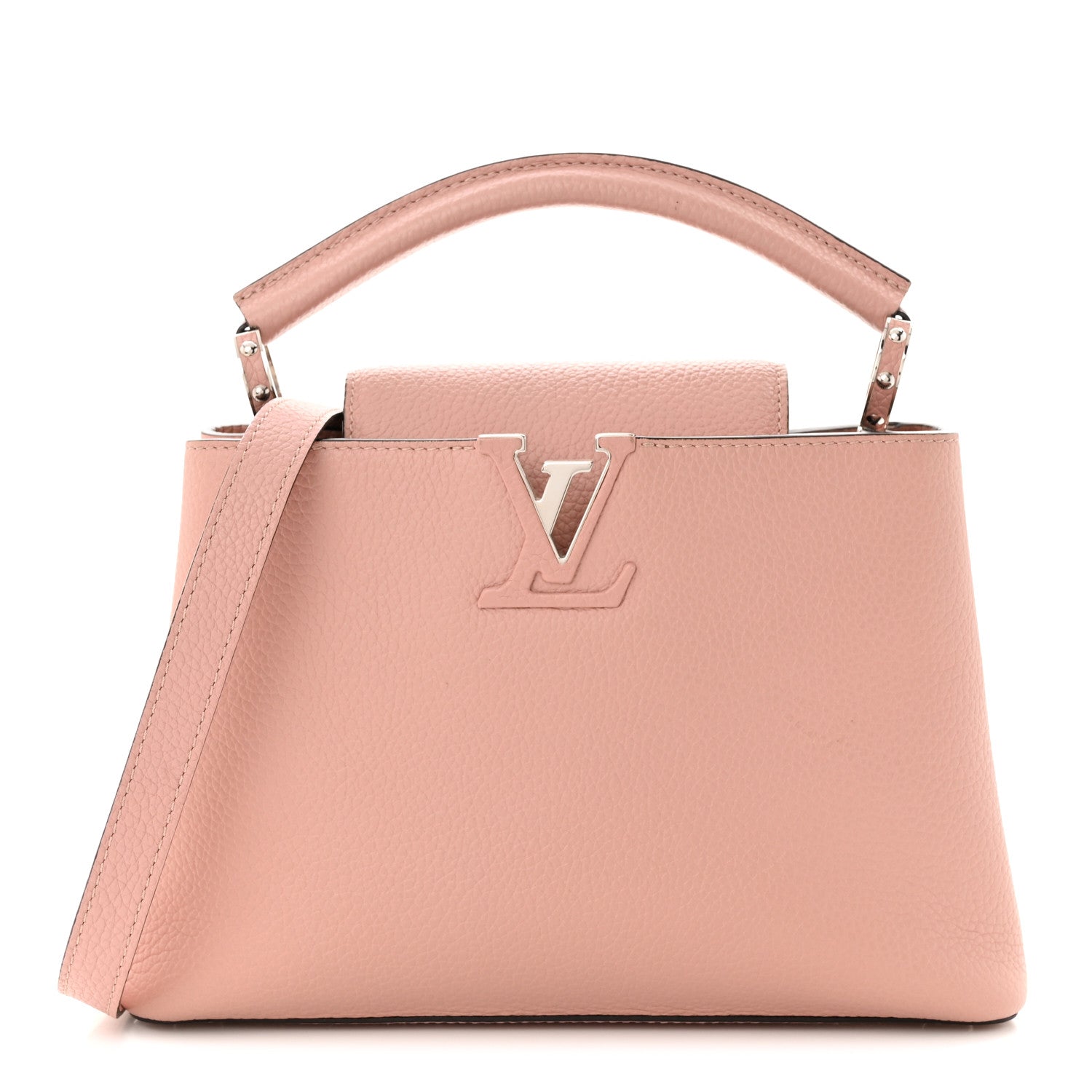 Louis Vuitton Taurillon Capucines BB Magnolia 1 of 12