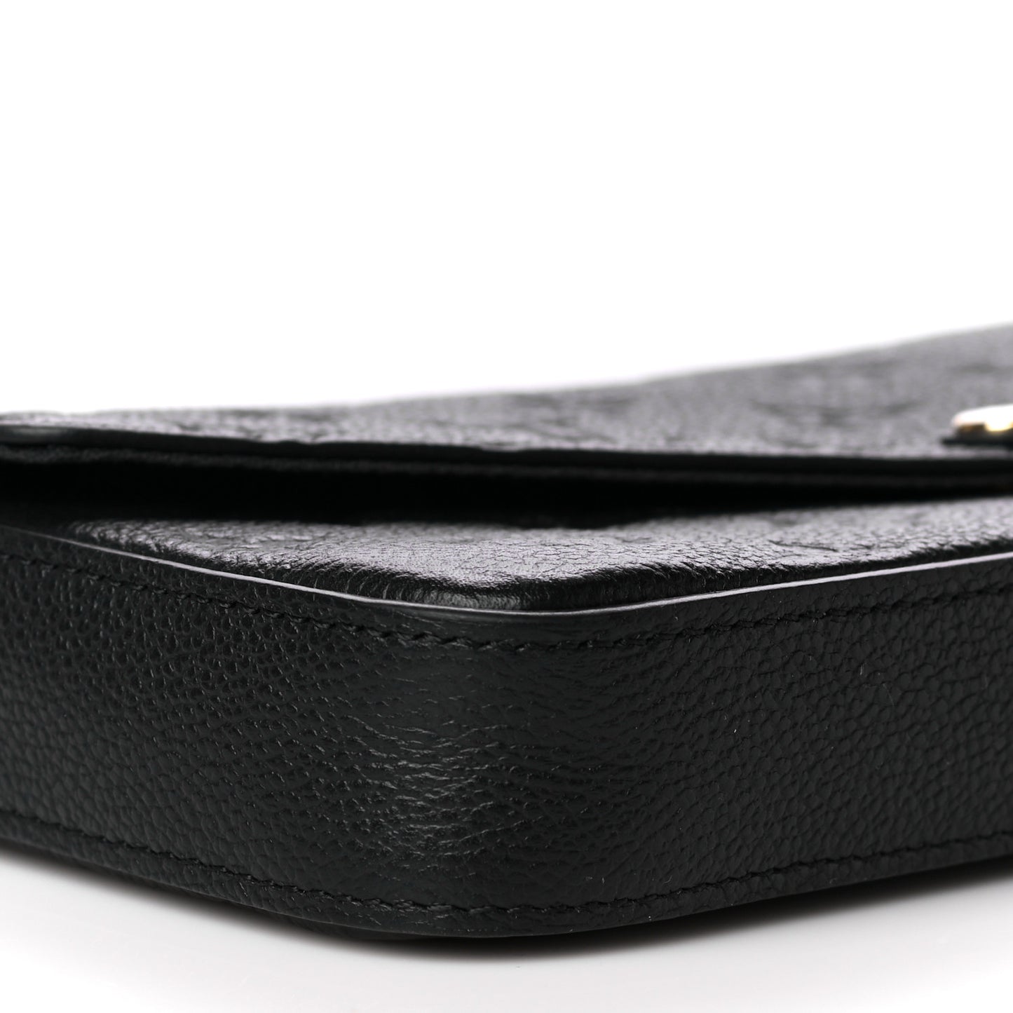Empreinte Pochette Felicie Chain Wallet Black