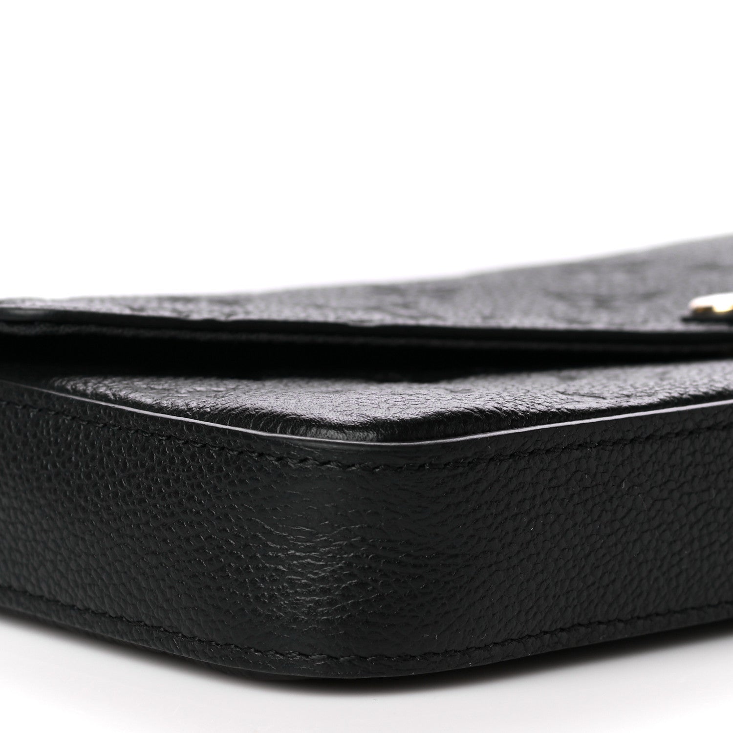 Louis Vuitton Empreinte Pochette Felicie Chain Wallet Black 16 of 17