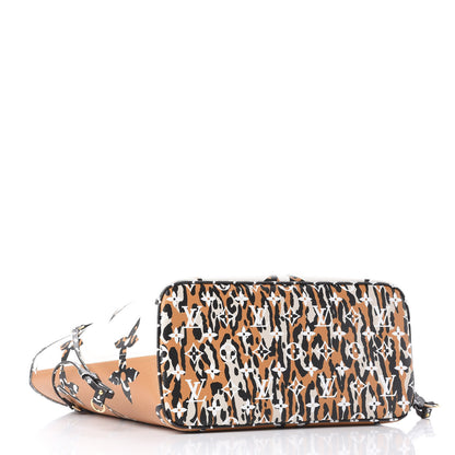 Louis Vuitton Monogram Giant Jungle Neverfull MM Ivory 3 of 11