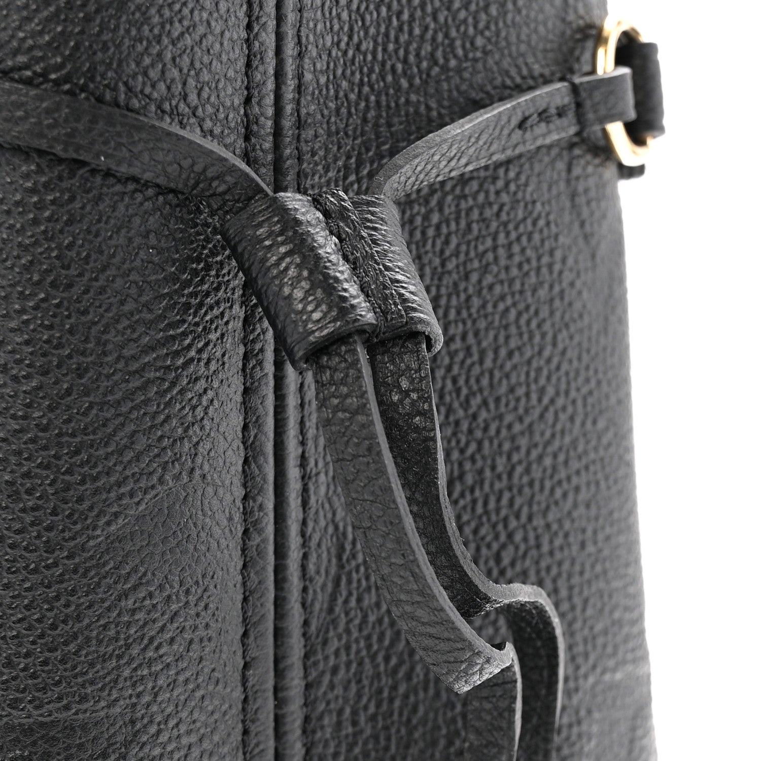 Louis Vuitton Empreinte Monogram Giant Neverfull MM Black 13 of 14