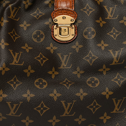 Louis Vuitton Monogram Alligator Trim Mahina XL 7 of 9
