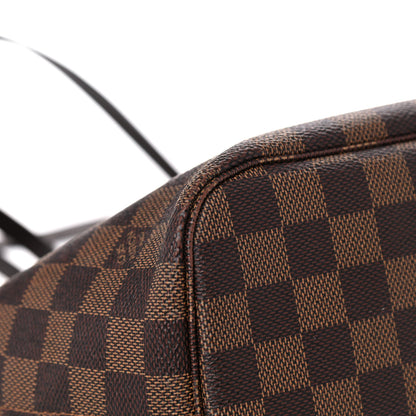 Louis Vuitton Damier Ebene Neo Neverfull MM Rose Ballerine 9 of 24