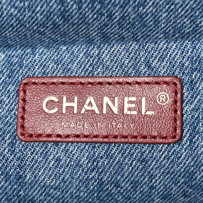 Chanel Denim Small Souplissimo Maxi Flap Blue 6 of 10