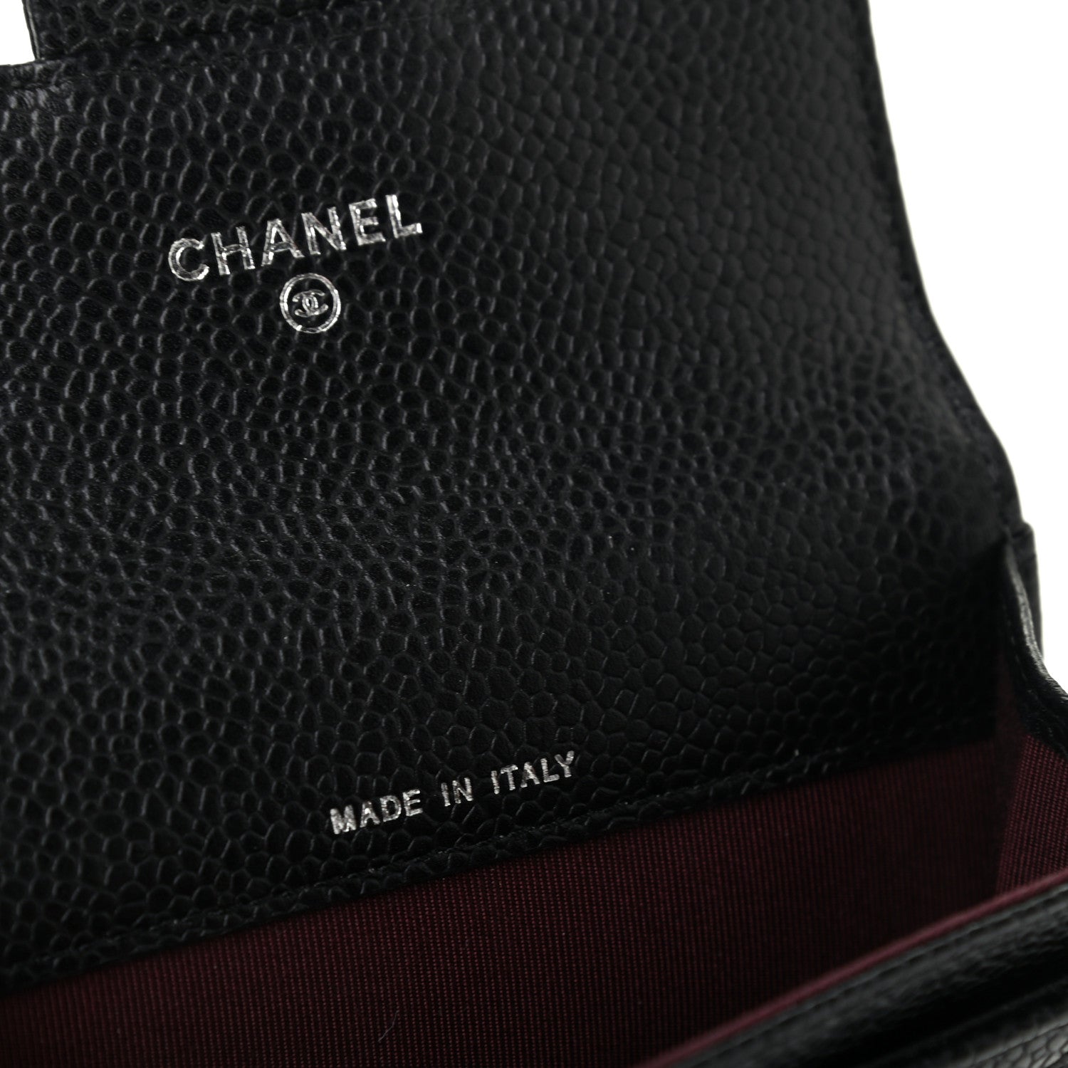 Chanel Caviar Quilted Flap Card Holder Black 7 of 8