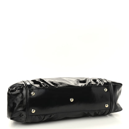 Gucci Dialux Pop Bamboo Top Handle Tote Black 4 of 9