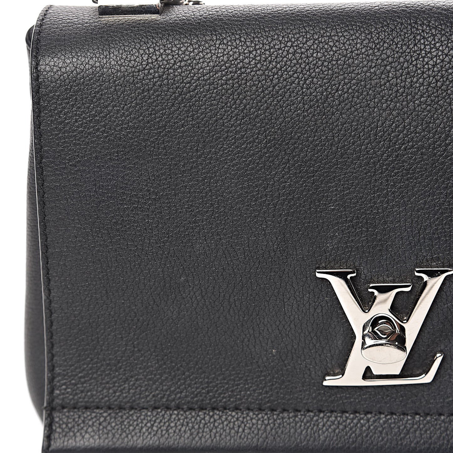 Calfskin Lockme II Chain Bag BB Black