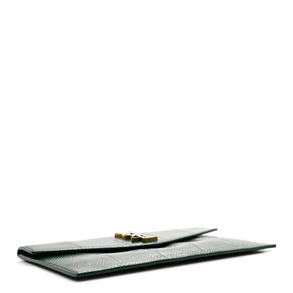 Saint Laurent Ayers Uptown Monogram Pouch Verte Praire 4 of 7