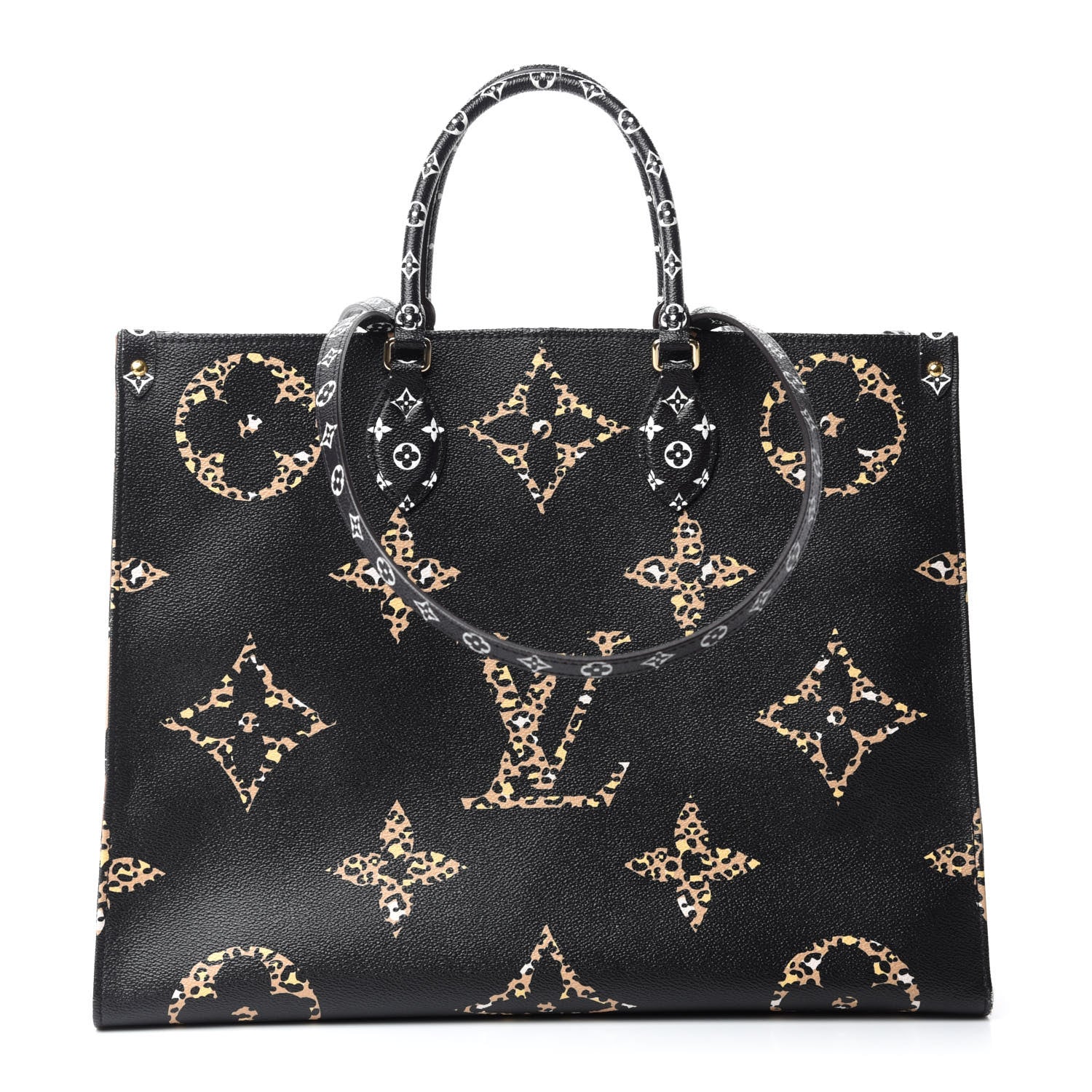 Louis Vuitton Monogram Giant Jungle Onthego GM Black 1 of 12