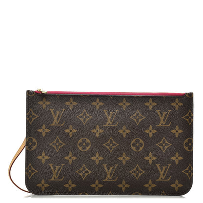 Louis Vuitton Monogram Neverfull MM GM Pochette Pivoine 1 of 7