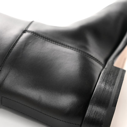 Hermes Box Kelly Jumping Boots 36 Black 10 of 11