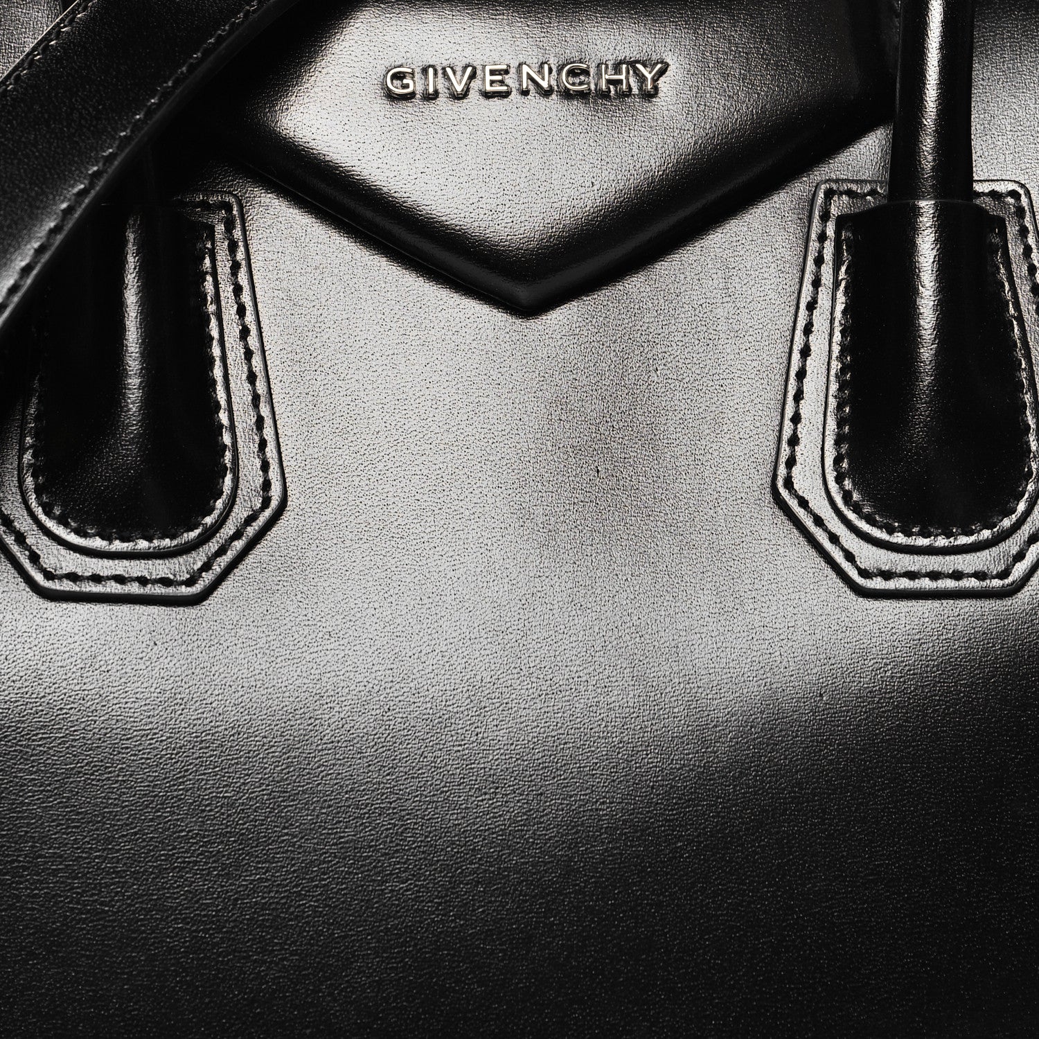 Givenchy Shiny Lord Calfskin Small Antigona Black 8 of 10