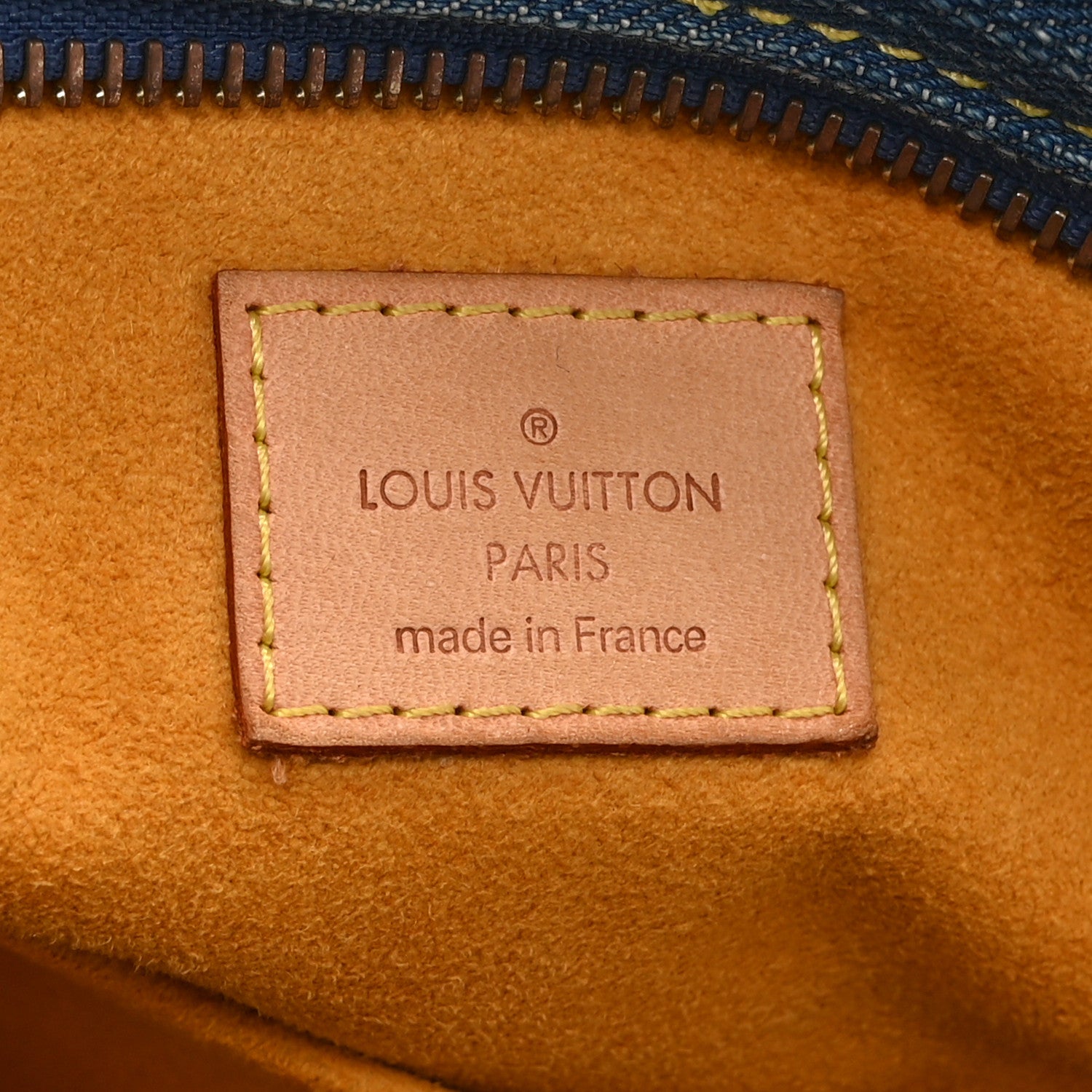 Louis Vuitton Denim Neo Cabby MM Blue 6 of 10