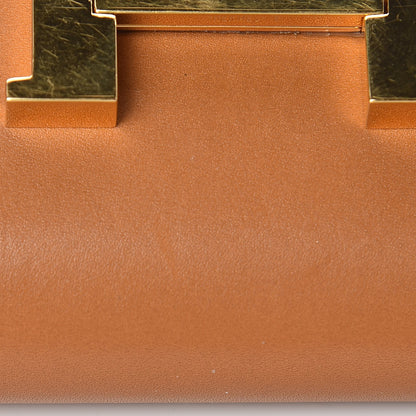 Hermes Tadelakt Constance Short Wallet Gold 10 of 11