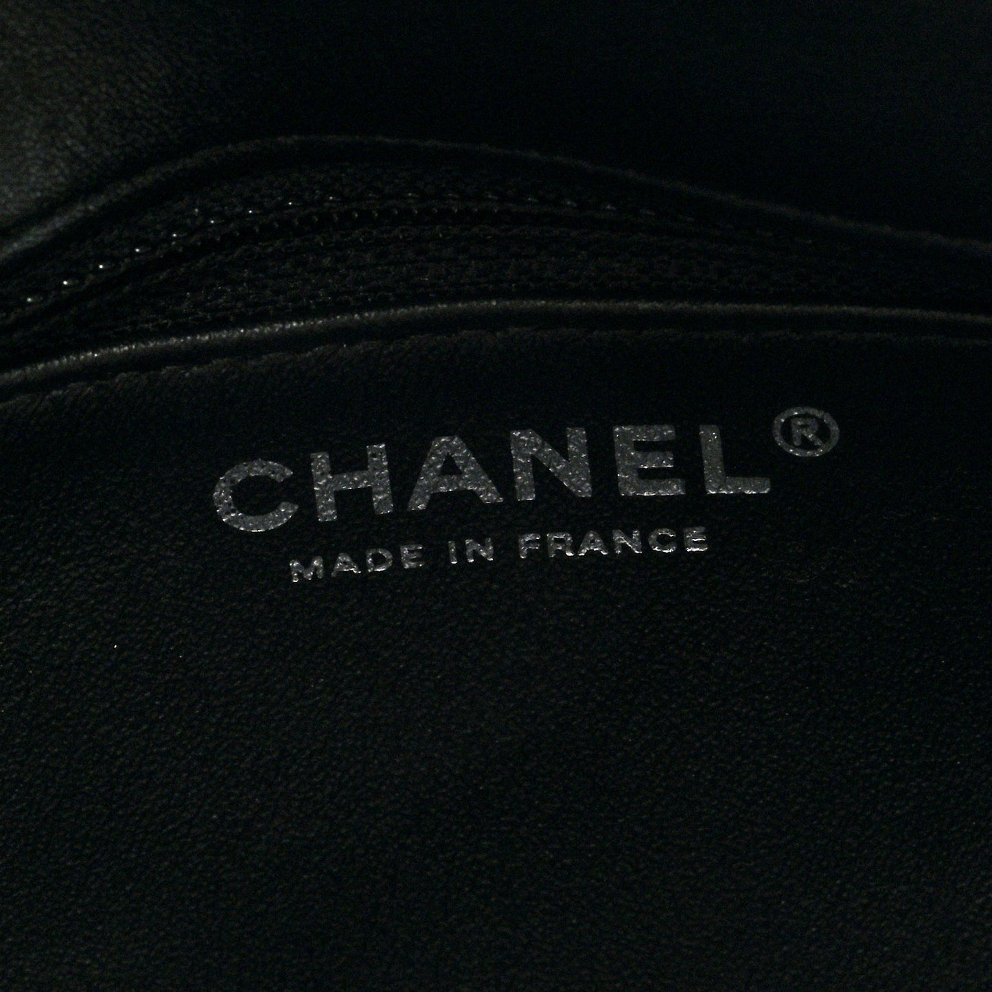 Lambskin Quilted Flap Clutch Black