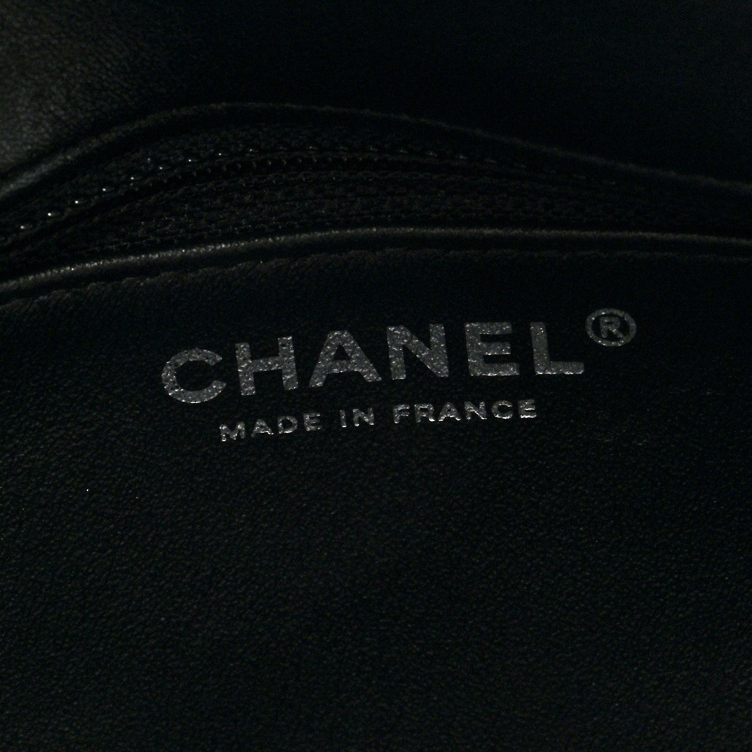 Chanel Lambskin Quilted Flap Clutch Black 6 of 7