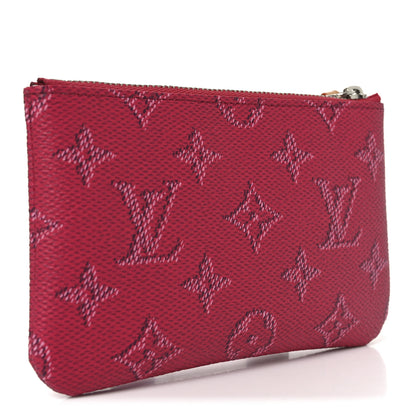 Louis Vuitton Monogram Heritage Key Pouch S Pondicherry Pink 3 of 7