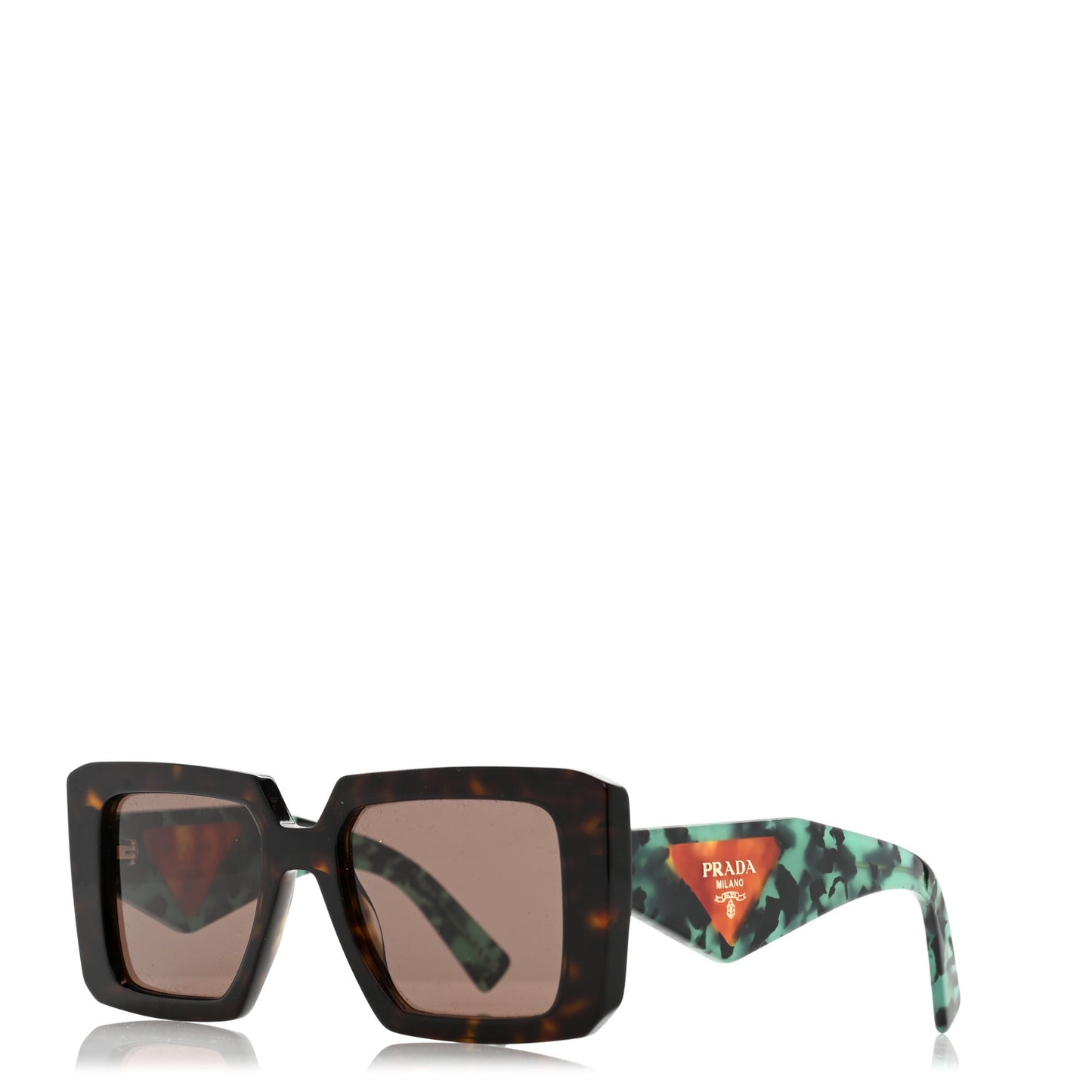Acetate Symbole Sunglasses SPR 23Y Red Tortoise