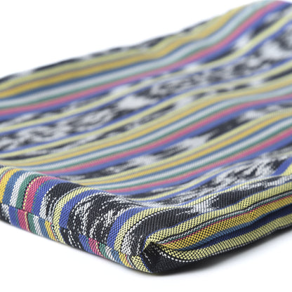 Saint Laurent Canvas Ikat Antibe Flat Shopping Tote Multicolor 6 of 8