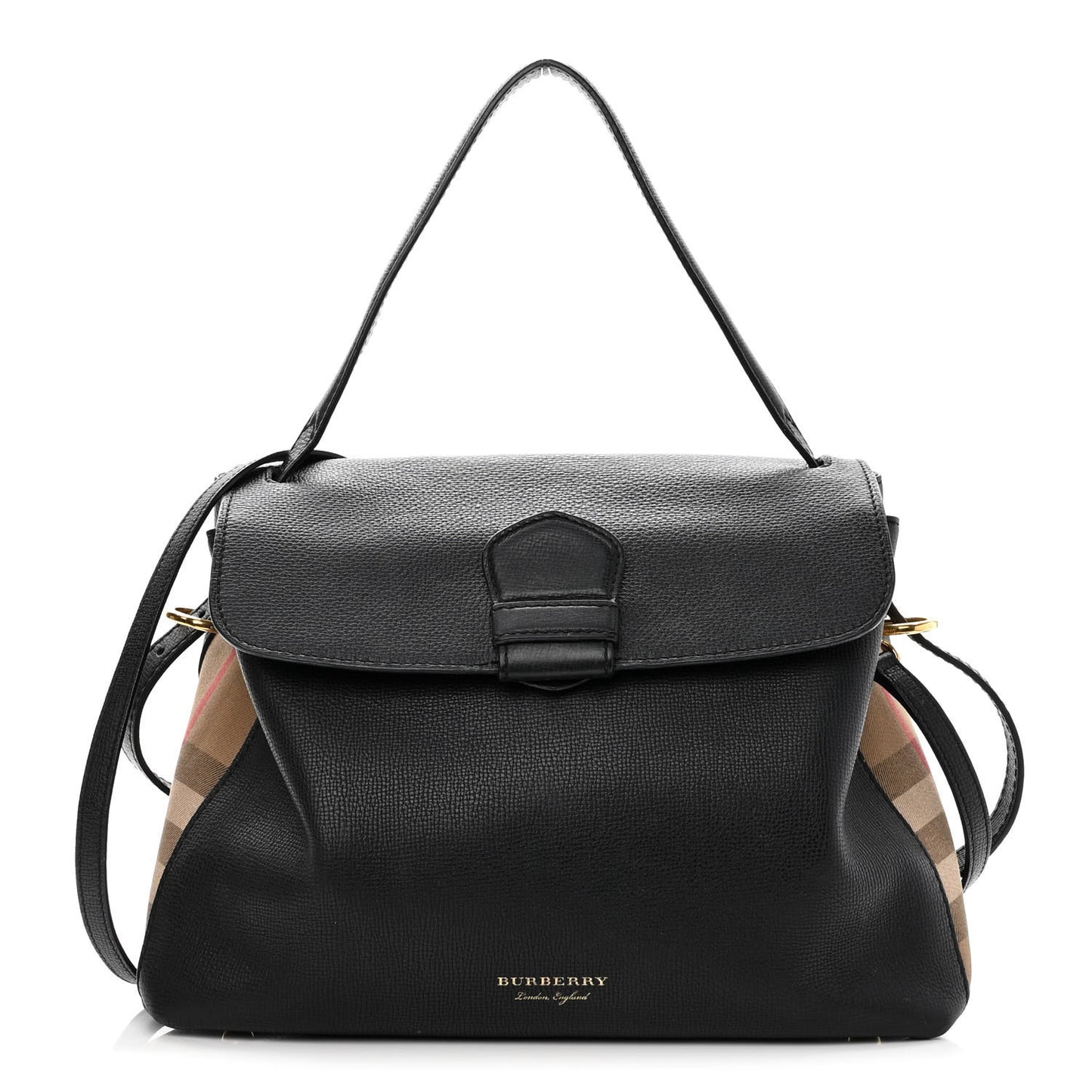 Derby Calfskin House Check Medium Camberley Black