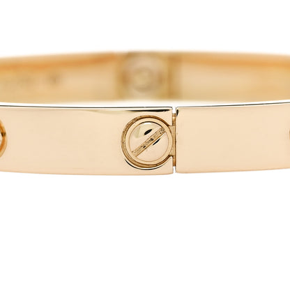 Cartier 18K Yellow Gold LOVE Bracelet 17 6 of 9