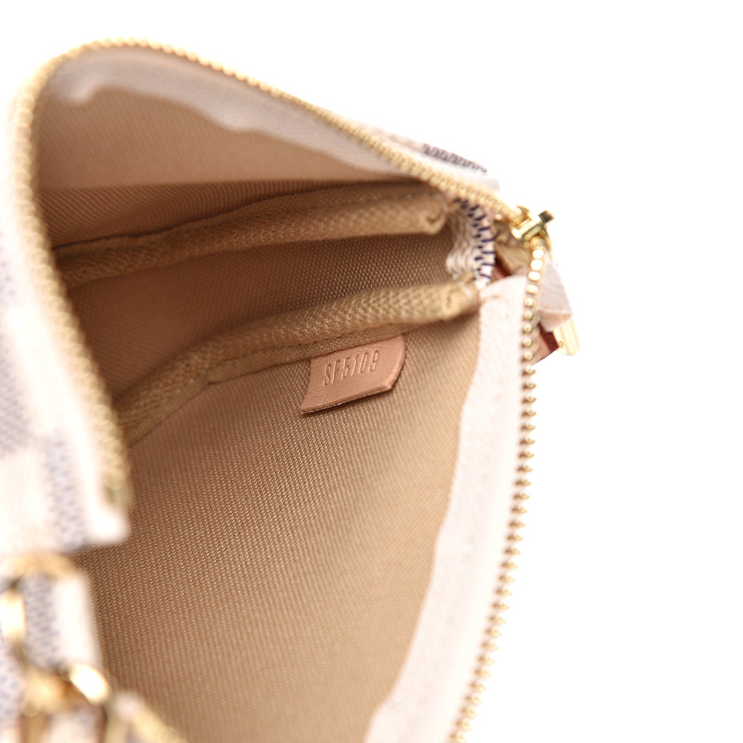 Louis Vuitton Damier Azur Mini Pochette Accessories 6 of 8