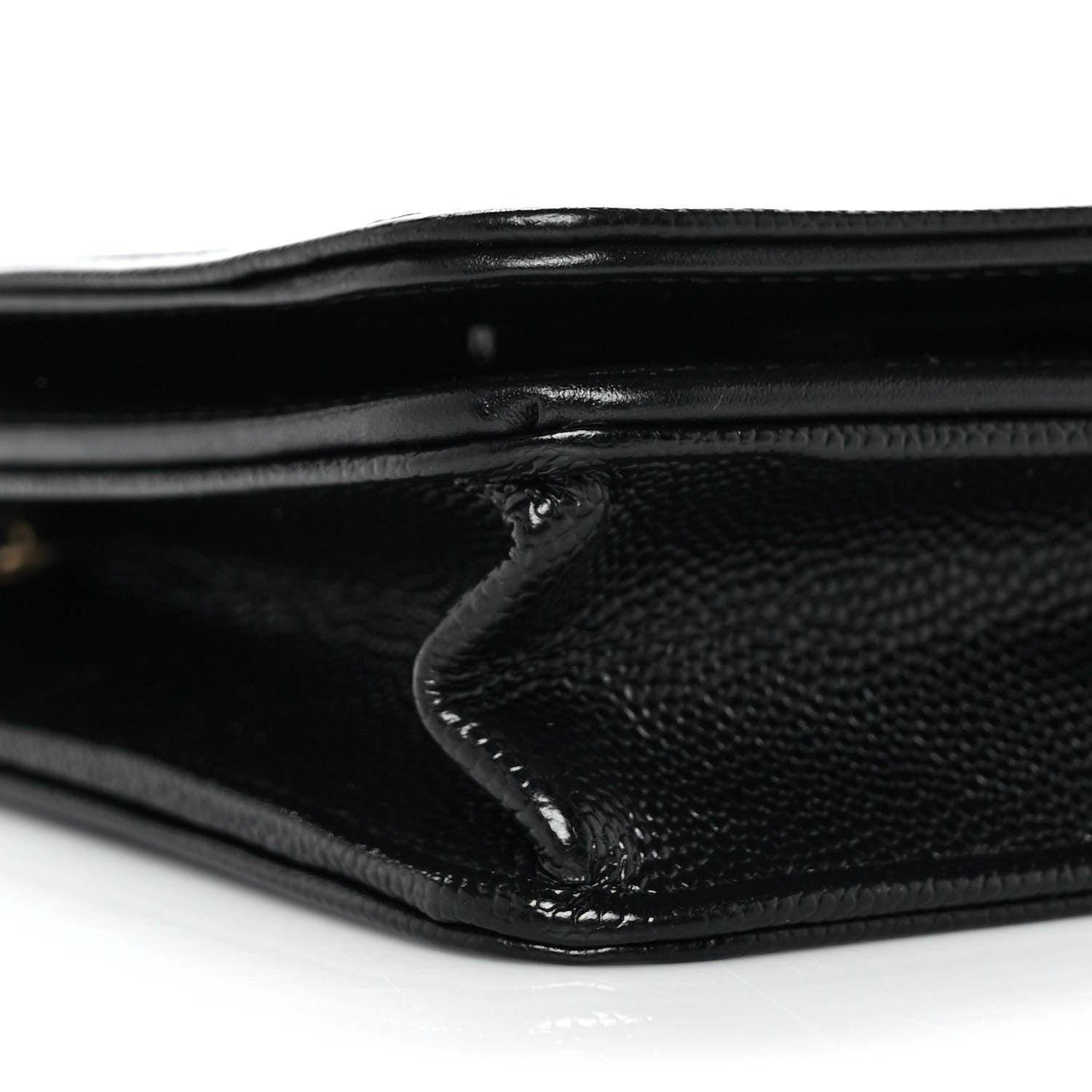 Chanel Caviar Quilted Boy Wallet On Chain WOC Black 9 of 11